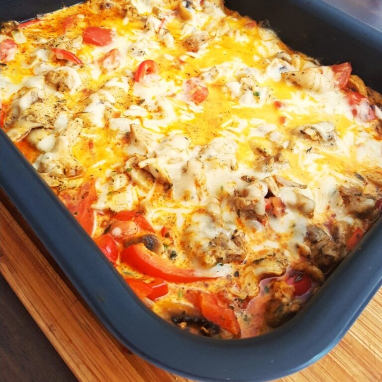 Low-Carb Gyros-Auflauf