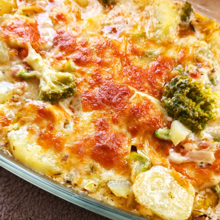 Kartoffel-Brokkoli-Auflauf