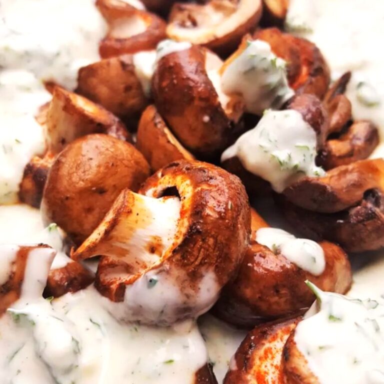 Champignons wie vom Weihnachtsmarkt