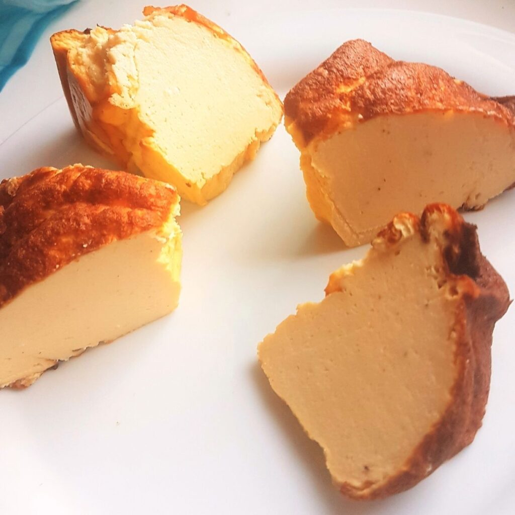 Low-Carb-Käsekuchen ohne Boden