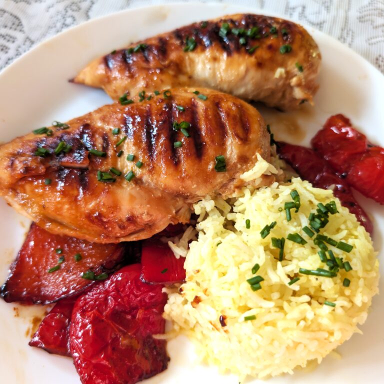 Honig-Hähnchen aus der Pfanne